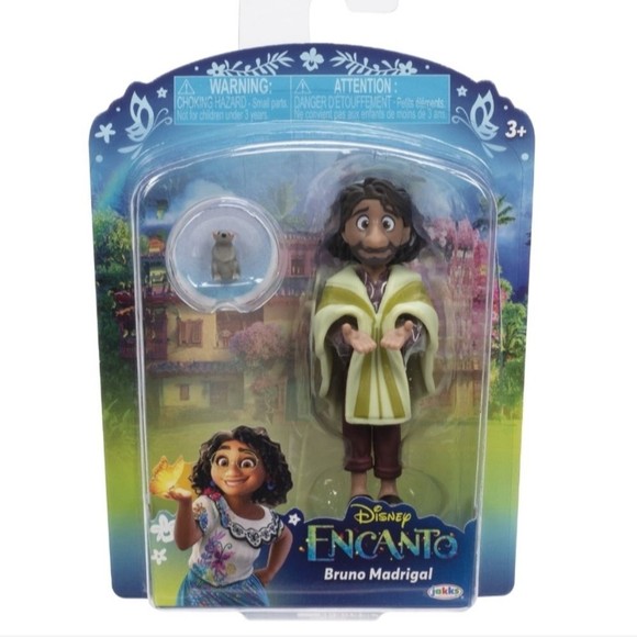 ⏳️🏋♀️🪗🌺🐯DISNEY Set of 5 Encanto Figures Mirabel Antonio Luisa Bruno Isabela - Picture 3 of 7